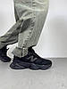 Жіночі чоловічі кросівки New Balance 9060 Black взуття Нью Баланс замшеві чорні весна осінь, фото 11