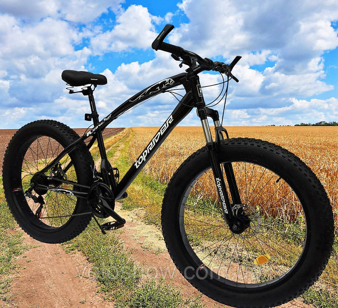 Позашляховик фетбайк 26/4.0 Jaguar Top велосипед (fatbike) широкі колеса (2025)