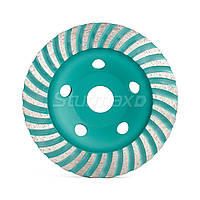 Sturmax 9021M-12-125-22-T Фреза торцева (чашка) шліфувальна TURBO 125x22,2 мм