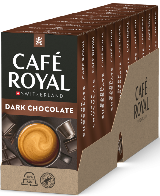Кава в капсулах Nespresso Cafe Royal Dark CHOCOLATE - Кава в капсулах Неспрессо (коробочка 10 капсул)
