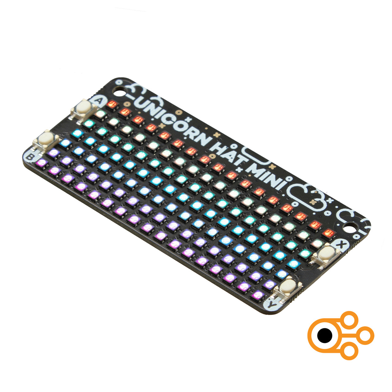 Світлодіодна матриця Pimoroni HAT Unicorn Mini, фото 1