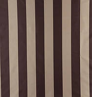 Оксфорд 135 полоса бежевая коричневая 7 см для уличных штор тентов палаток качелей навесов зонтов