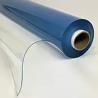 Плівка ПВХ Прозора 1500 мкр 1.20 м Прозора плівка для вікон Щільна силіконова плівка для вікон