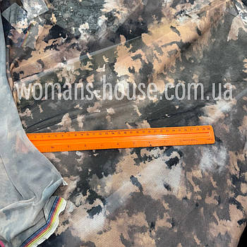 Сетка стрейч принт абстракция Этно 150 см 120 г/м2 Рулон от 100 м