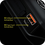 Пускозарядний пристрій Baseus Super Energy Air Car Jump Starter 1000A 10 000 mAh Black, фото 3