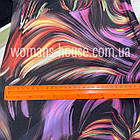 Сетка стрейч принт абстракция Этно 150 см 120 г/м2 Рулон от 100 м, фото 2