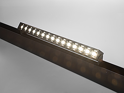 Поворотний магнітний трековий світильник Diasha QY-CX35C-405P-BK 18 Вт 48V 4000K 990Лм чорний 6х3.5х41см