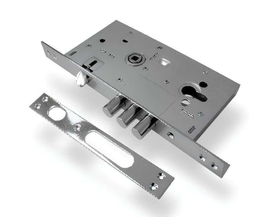 Замок врізний Apecs T-52-NI нікель