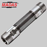 Антивібраційна вставка (сильфонний компенсатор) MADAS, R1 1/2 (DN40), фото 2