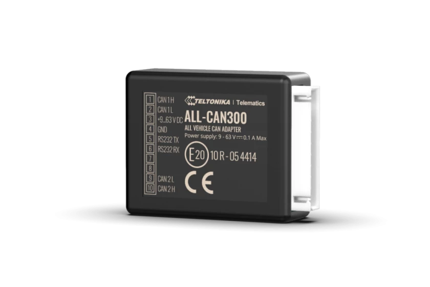 Автомобільный адаптер CAN-зчитувач Teltonika з підтримкою RS232 (ALL-CAN300_RS), фото 1