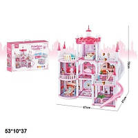 Ляльковий будинок з ляльками, меблицею й аксесуарами, коробка 53*10*37 см