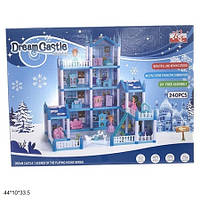 Ляльковий будинок з ляльками, мебллю й аксесуарами коробка 44*10*33,5 см