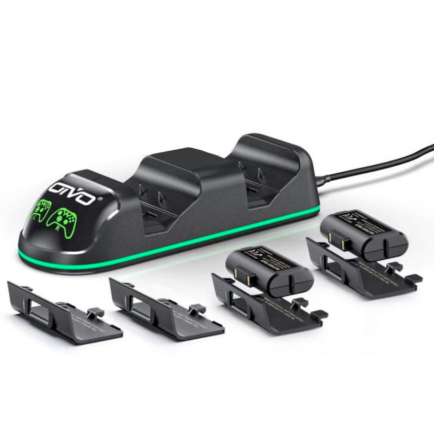 Заряджання та два акумулятори для геймпада Xbox 1300mAh OIVO IV-X131