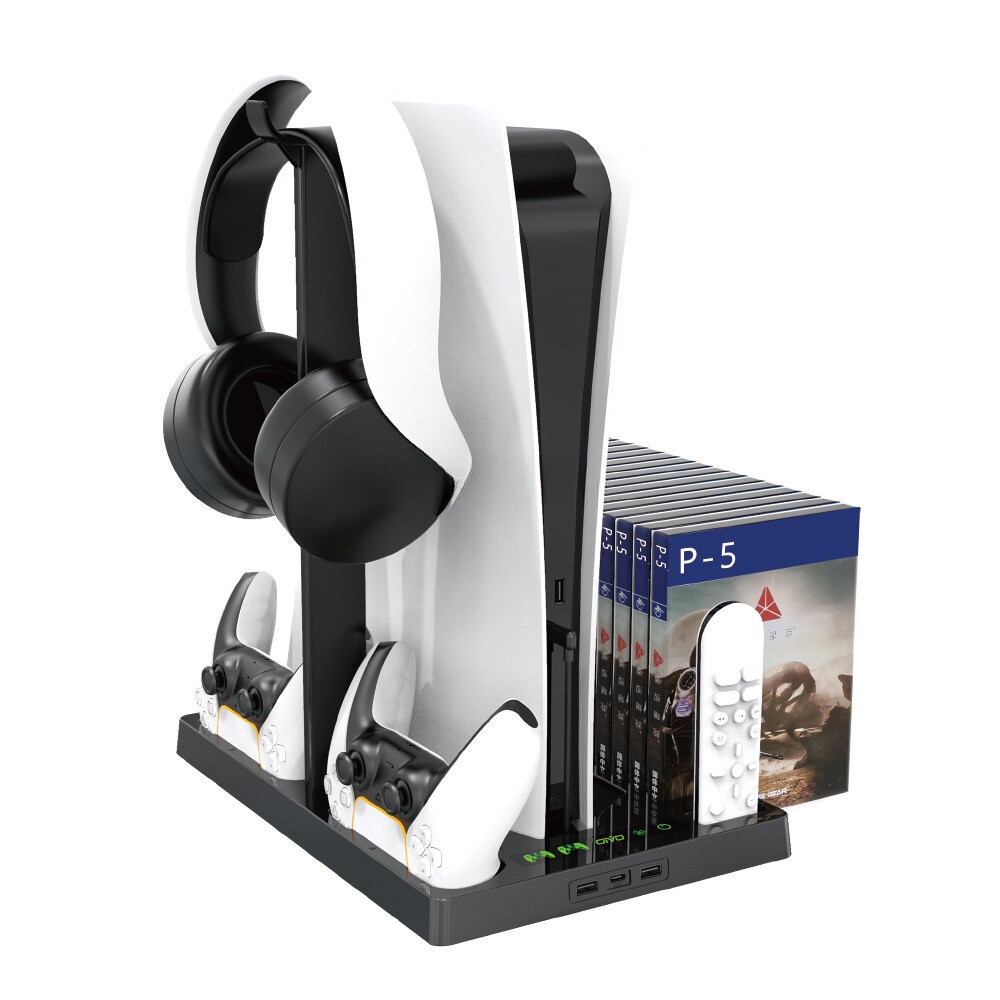 Підставка PS5 Fat/Slim з охолодженням заряджання для геймпада OIVO IV-P5246X