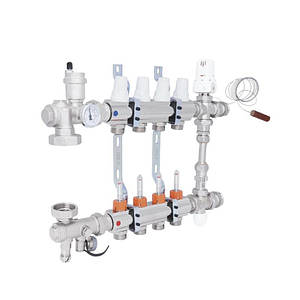 Колекторна група Icma 1" 4 контури з витратоміром №K0111