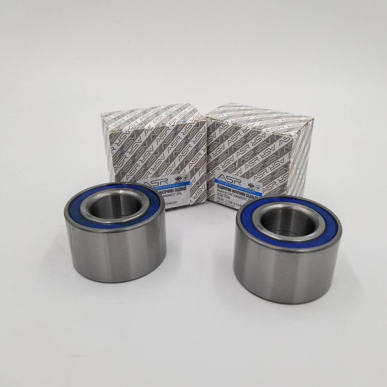 Підшипник задньої маточини ВАЗ 2108-15, 1117-19, 2170-72 (комплект 2 шт.) ASR Чехія