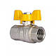Кран кульовий SD Forte 1/2" ВР для газу (метелика) SF602G15, фото 7