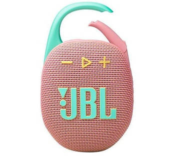 Акустика портативна JBL Clip 5 Pink (JBLCLIP5PINK)