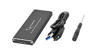Карман для SSD Gembird M.2 NGFF USB3.0 Black (EE2280-U3C-01), фото 4