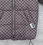 Демісезонна куртка жилетка 2в1 для дівчинки підлітка на весну осінь Дитяча Осіння курточка трансформер 152, фото 5