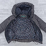 Демісезонна куртка жилетка 2в1 для підлітка дівчинки на весну осінь Дитяча Осіння модна демі курточка 152, фото 6