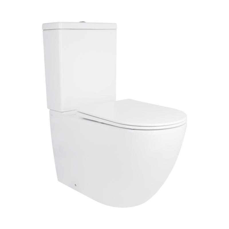Унітаз-компакт Qtap Jay із сидінням Soft-close QT07222176W