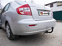Фаркоп Suzuki SX4 sedan 2007-2013 (Сузукі СХ4 седан) без підрізу бампера