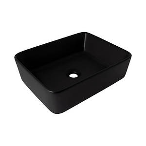 Раковина-чаша Qtap Tern 475х370х140 Matt black QT172074MBMBN