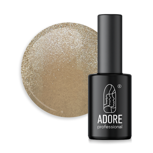 Гель-лак для нігтів Adore Gel Polish Cat&apos;s Eye Nude E-02 Пісочно-бежевий 8 мл