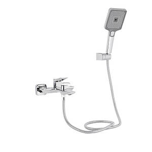 Змішувач для ванни Qtap Presto (з душовим гарнітуром) QTPRE259CRM45574 Chrome