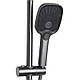 Душова система універсальна Qtap Gemini на три споживачі (з виливом) QTGEM111GMB45688 Gunmetal Black PVD, фото 5
