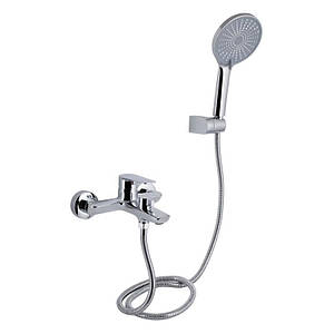 Змішувач для ванни Qtap Leo New (з душовим гарнітуром) QTLEO259CRM45563 Chrome