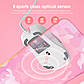 Миша ігрова ONIKUMA дротова з підсвічуванням  Gaming CW916 white-pink, фото 5