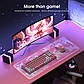 Миша ігрова ONIKUMA дротова з підсвічуванням  Gaming CW916 white-pink, фото 6