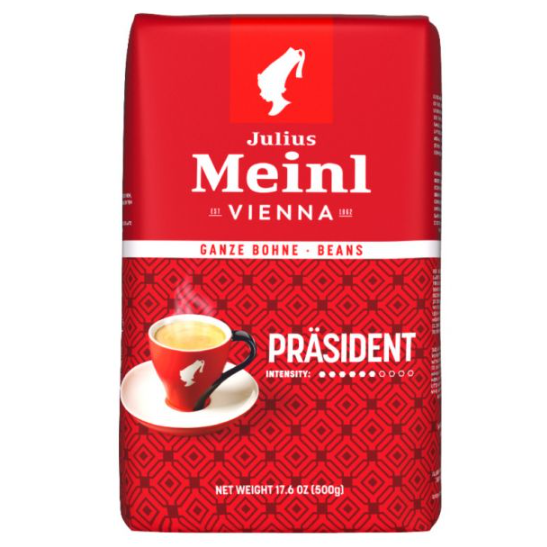 Кава в зернах Julius Meinl President (Präsident) Президент, 500г