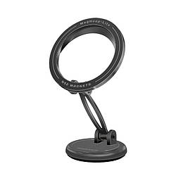 Магнітний тримач для мобільних пристроїв Promate MagHoop-Lite Black