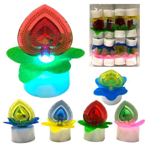 Нічник Квітка маленький набір 16 шт., фото 1