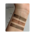 Маркер для брів Neverti 24H (NP101), 001 Світло-коричневий, фото 3