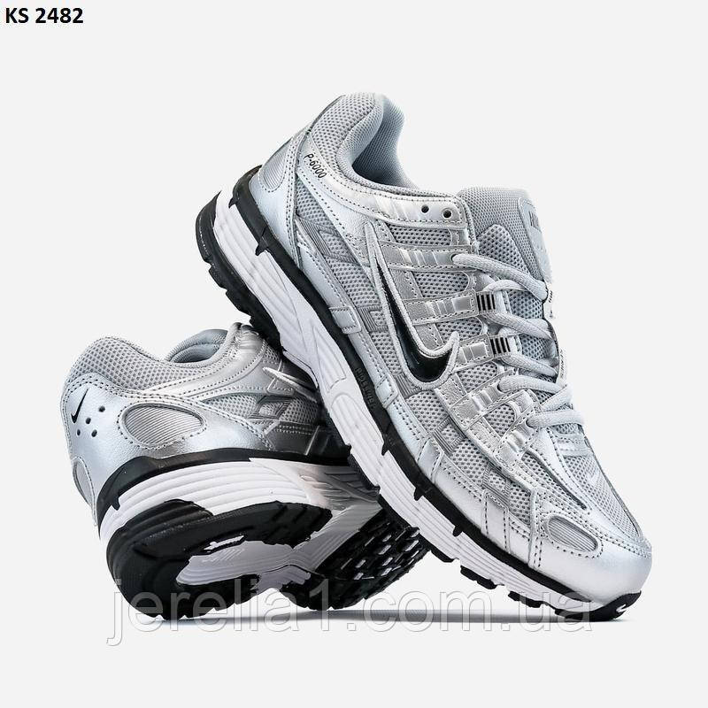 Кросівки Nike P-6000 Silver, фото 1