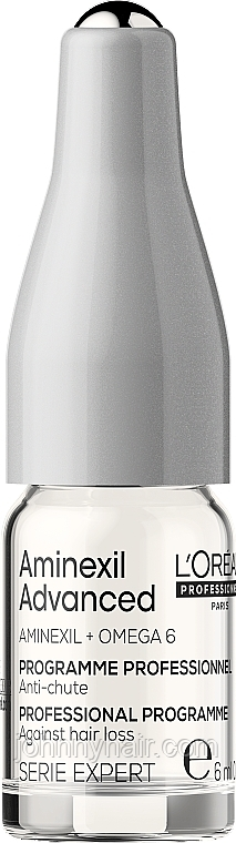 Ампули проти випадіння волосся Aminexil Advanced L'Oreal Professionnel 10x6мл, фото 1