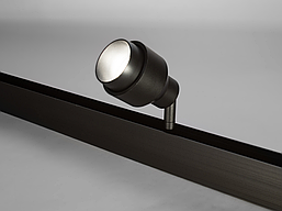 Поворотний магнітний трековий світильник Diasha QY-CX125B/10W-BK 10 Вт 48V 4000K 550Лм чорний 16х6см