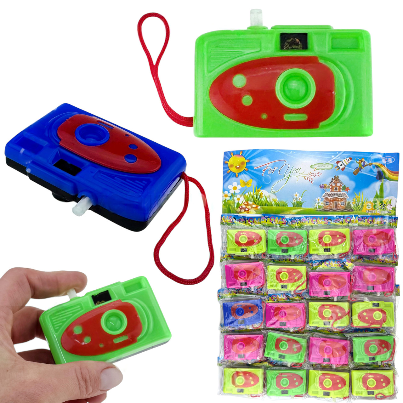 Фотоапарат для дітей калейдоскоп набір 20 шт., фото 1