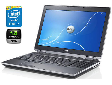 Ноутбук Б-клас Dell Latitude E6530/ 15.6" (1366x768)/ Core i7-3540M/ 8 GB RAM/ 256 GB SSD/ NVS 5200M 1GB, фото 1