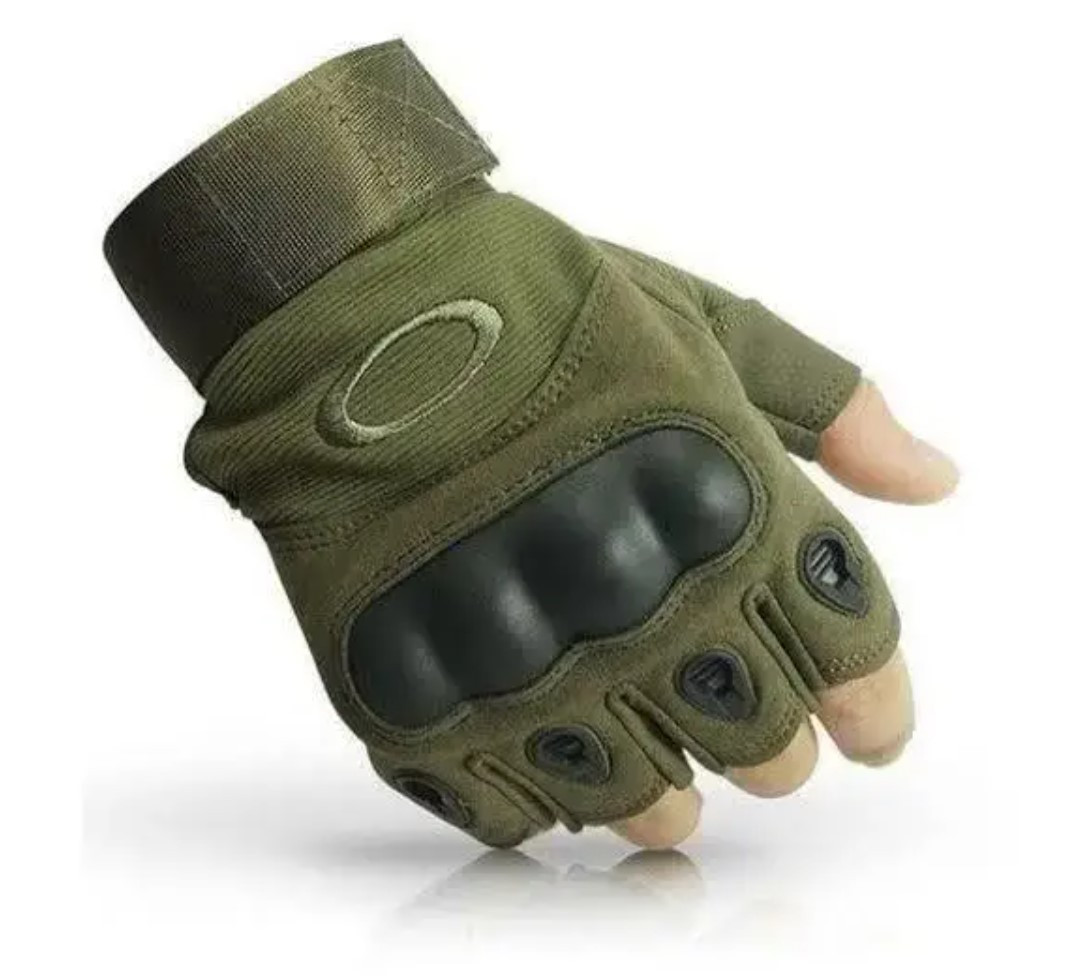 Рукавиці тактичні Primo Military безпалі, розмір L - Army Green, фото 1