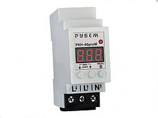 40 А Реле напруги, займає 2 модулі, РКН-40prom