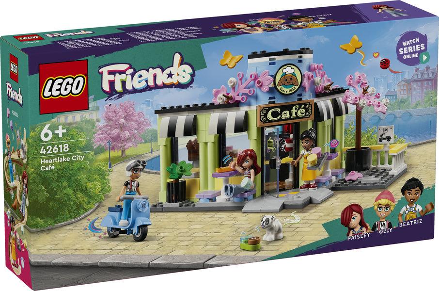 Конструктор Лего Френдс Кафе в Хартлейк Сіті Lego Friends 42618