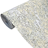 Шпалери вінілові 10×0.53м Слов'янські 5778-04, зелені під штукатурку в спальню, зал, коридор, вітальню, дитячу кімнату, фото 7