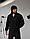 Флісовий спортивний костюм Stone island black ВТ0551, фото 6
