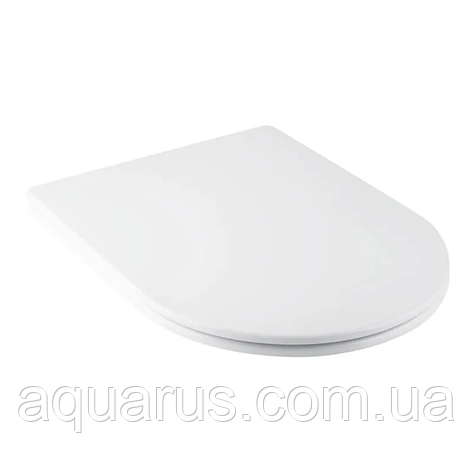 Сидіння-кришка для унітазу Mixxus SEAT COVER ELLIPSE-2003 з мікроліфтом 475x368x70mm (MI6722), фото 1