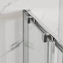 Душова кабіна без піддону Mixxus Premium DIVERSE SC03-120x80x195-TR Chrome прозоре скло 6мм (MI6867), фото 5